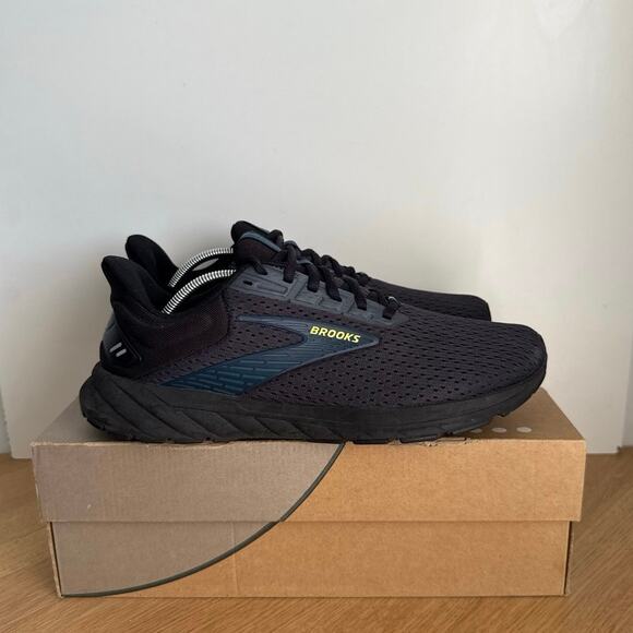 Brooks Anthem 9 ‘Ebony Black’ Men Running Sneakers - SZ 9.5 main image 6